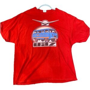 Delta Pro Weight Vintage Y2K Van Graphic T-Shirt‎ Size Large Skater Grunge